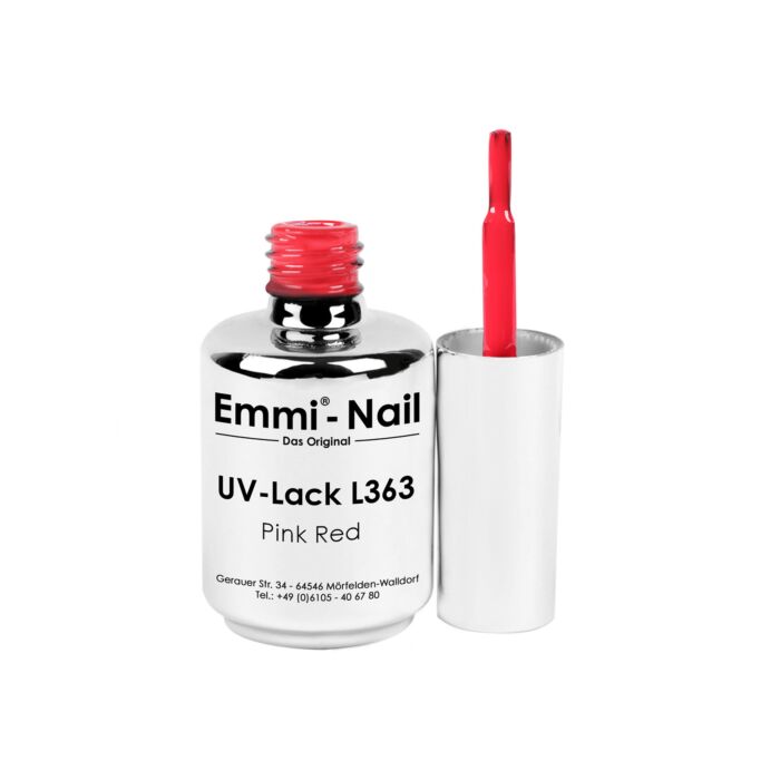 EMMI SHELLAC UV/LED PAINT PINK RED -L363-