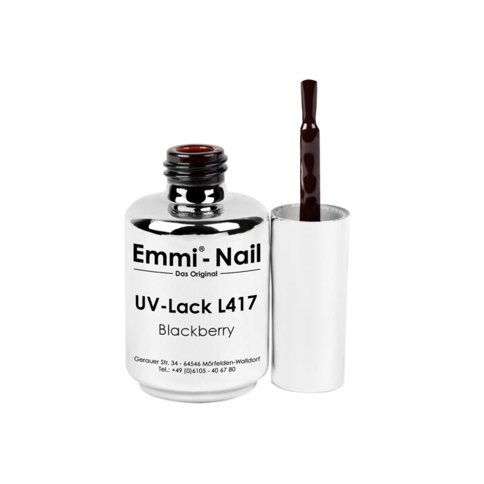EMMI SHELLAC UV/LED PAINT BLACKBERRY -L417-