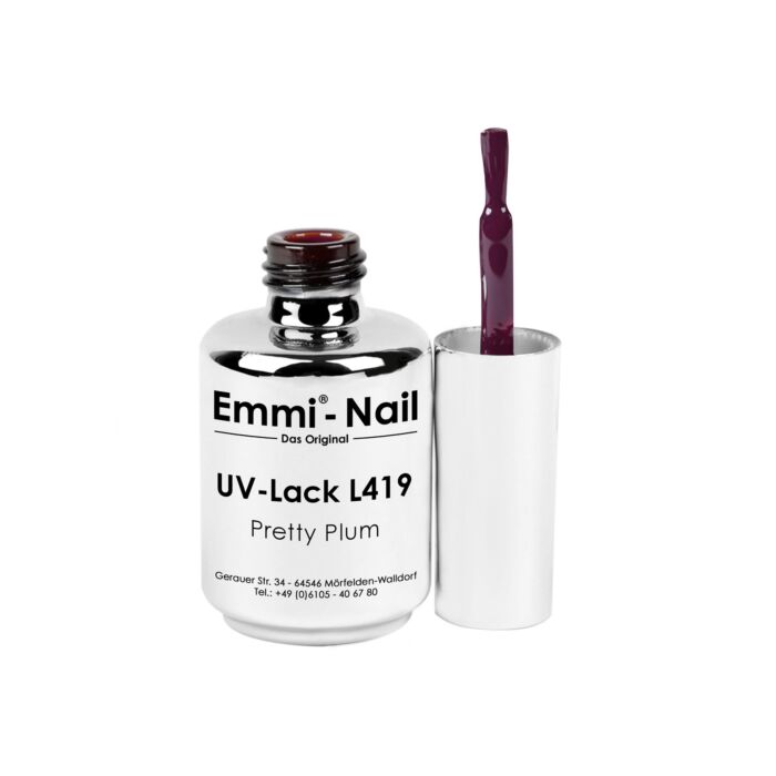 EMMI SHELLAC UV/LED PAINT PRETTY PLUM -L419-