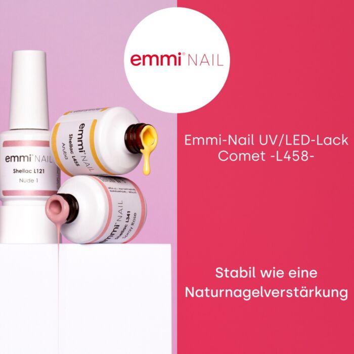 EMMI-NAIL SHELLAC UV/LED POLISH COMET -L458-