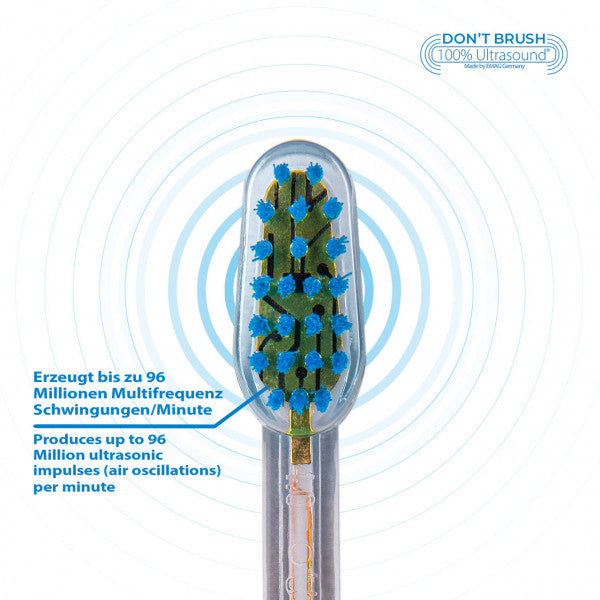 Emmi-dent Ultrasonic Toothbrush Platinum Blue